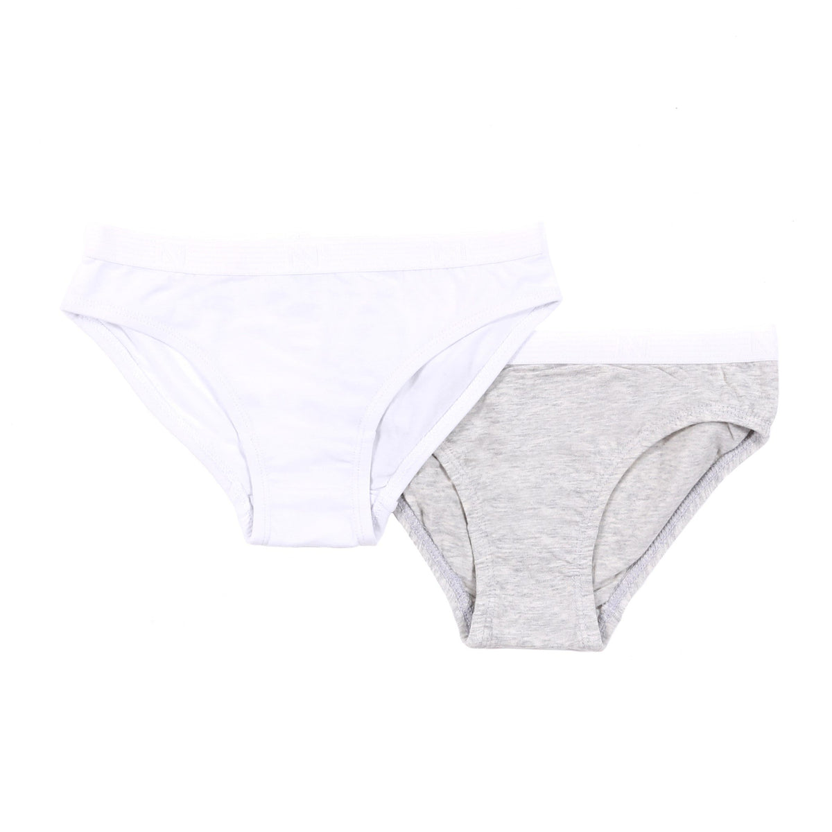 2 sous-vêtements Nanö pour enfant fille - BSVF02 Blanc - Boutique Flos, vêtements pour bébés et enfants