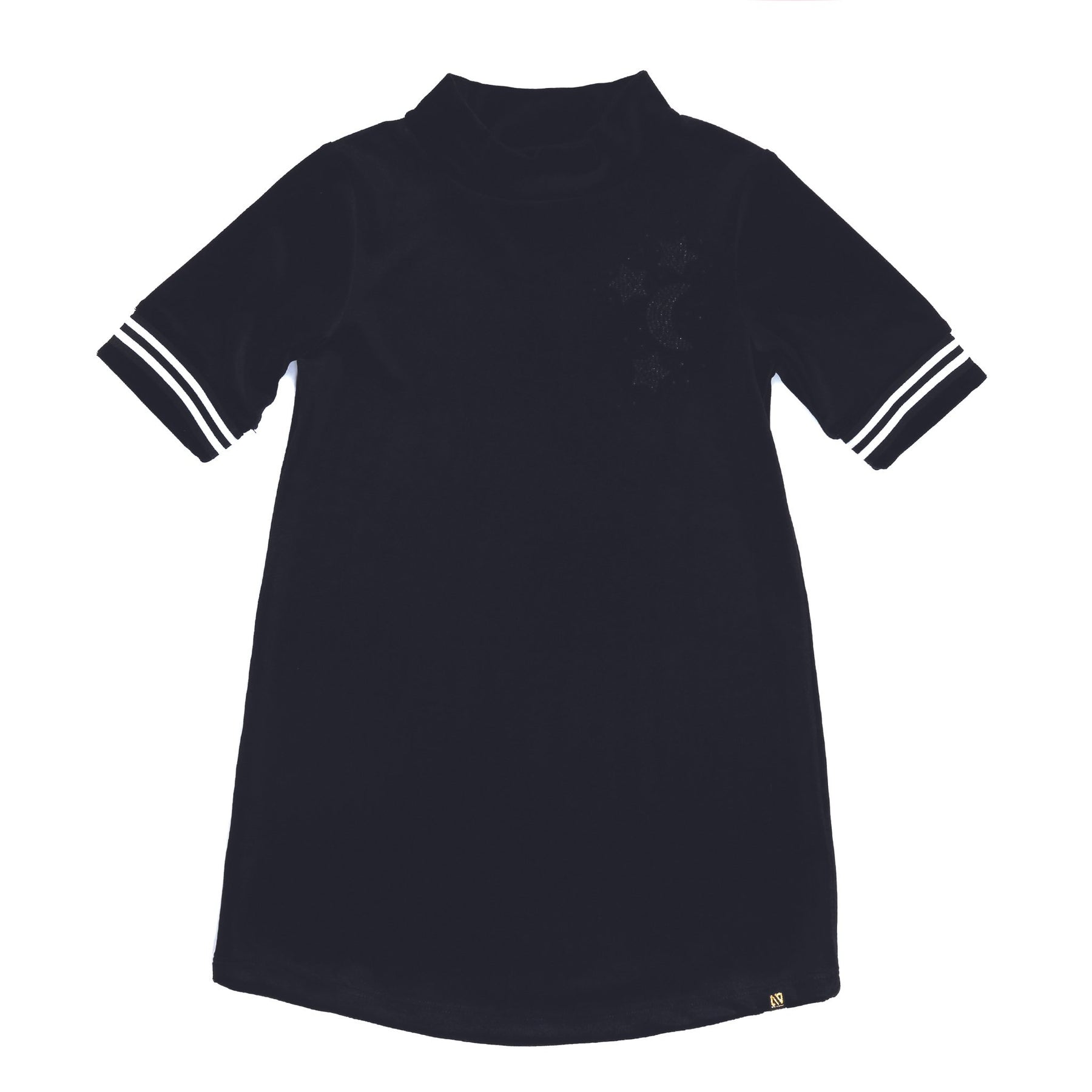 Robe Nanö pour enfant fille - F2130-10 Noir - Boutique Flos, vêtements pour bébés et enfants