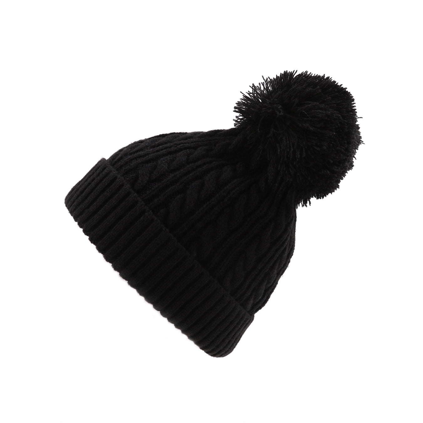 Tuque d'hiver pour enfant fille par Snö | F21TU344 black | Boutique Flos, vêtements mode pour bébés et enfants