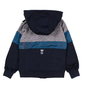 Veste athlétique pour enfant garçon par Nanö | F22A81-01 Marine | Boutique Flos, vêtements mode pour bébés et enfants