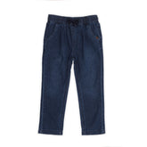 Pantalon pour enfant fille par Nanö | F2302-09 Denim Medium | Boutique Flos, vêtements mode pour bébés et enfants