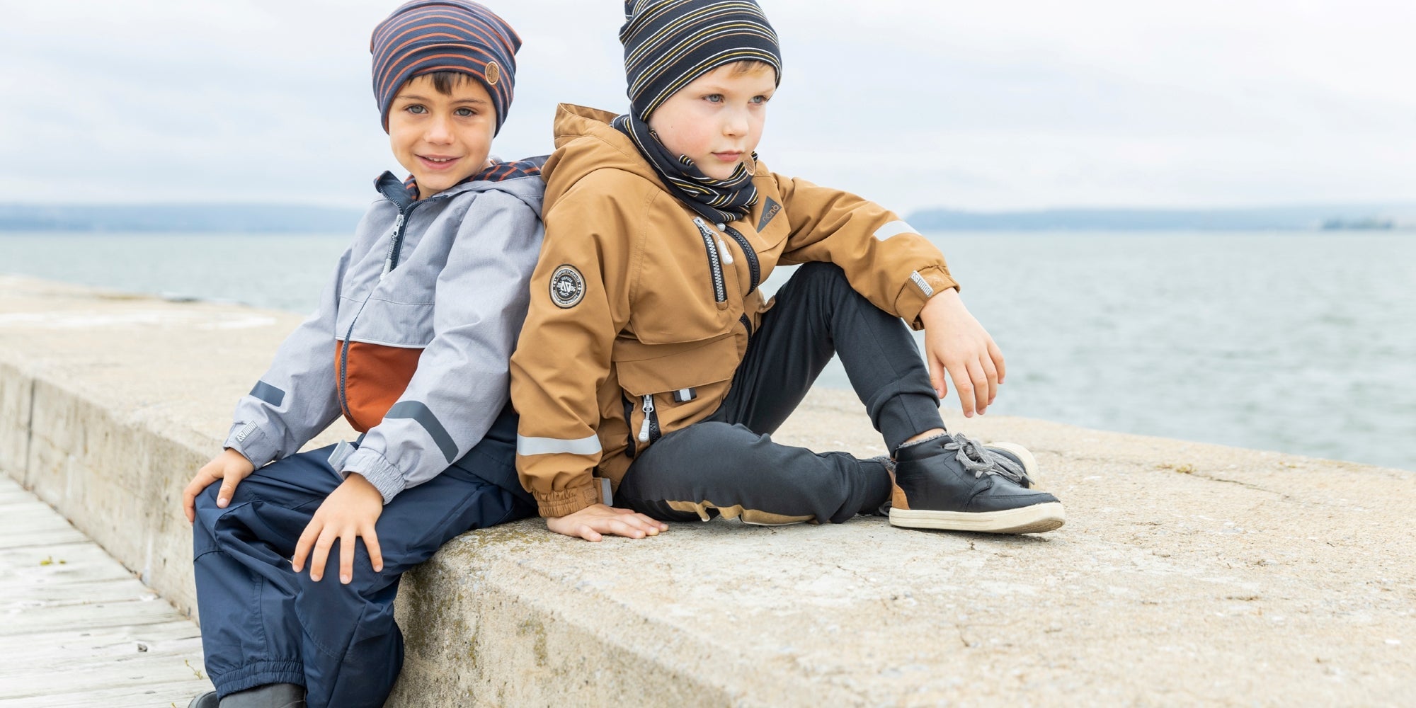 Coupe-vent mi-saison pour enfant garçon