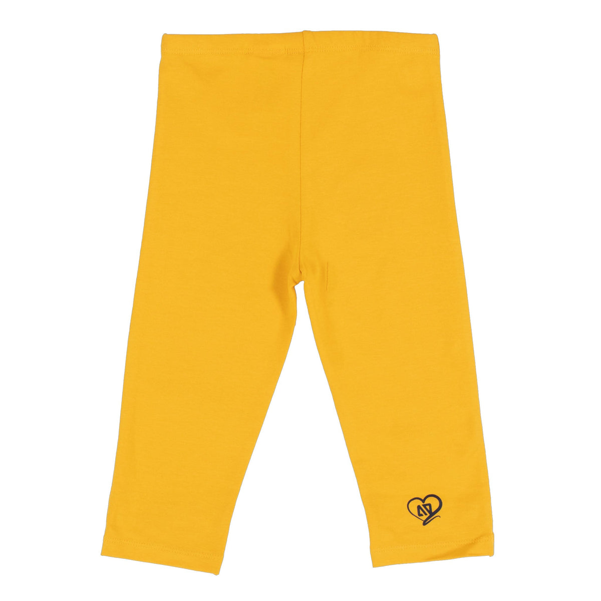 Legging 3/4 pour enfant fille par Nanö | S2202-13 Jaune | Boutique Flos, vêtements pour bébés et enfants