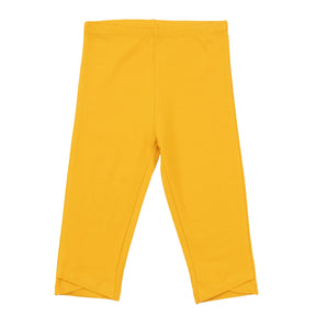 Legging 3/4 pour enfant fille par Nanö | S2202-13 Jaune | Boutique Flos, vêtements pour bébés et enfants