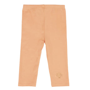 Legging pour enfant fille par Nanö | S2208-13 Corail | Boutique Flos, vêtements pour bébés et enfants