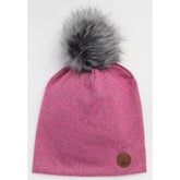 Tuque pour enfant fille par Calikids | W2110 FUSHIA MIX | Boutique Flos, vêtements pour bébés et enfants