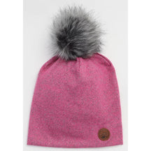 Tuque pour enfant fille par Calikids | W2110 FUSHIA MIX | Boutique Flos, vêtements pour bébés et enfants